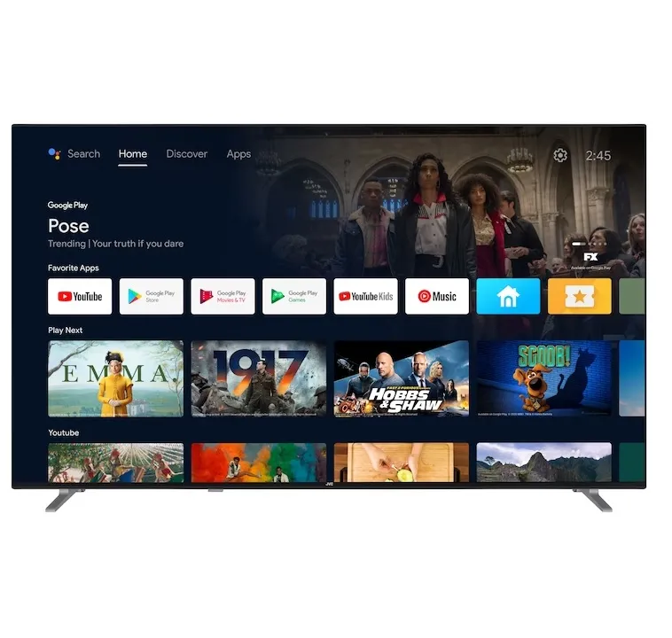 JVC LT-65VAQ3300 4K ANDROID QLED TV