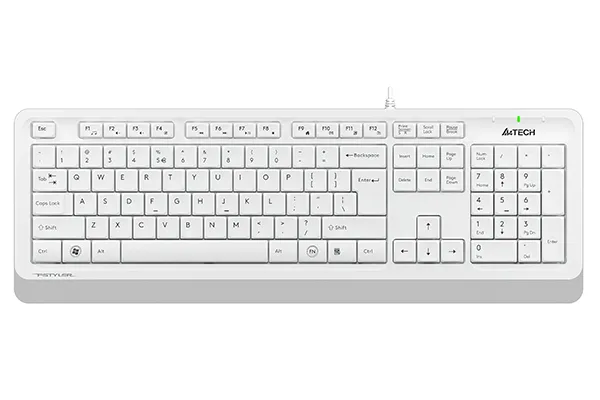 Keyboard A4 FK10 Multimedia USB White