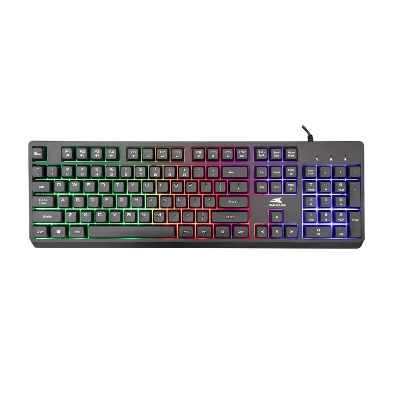 Keyboard Barracuda Gaming Starfish Black RGB