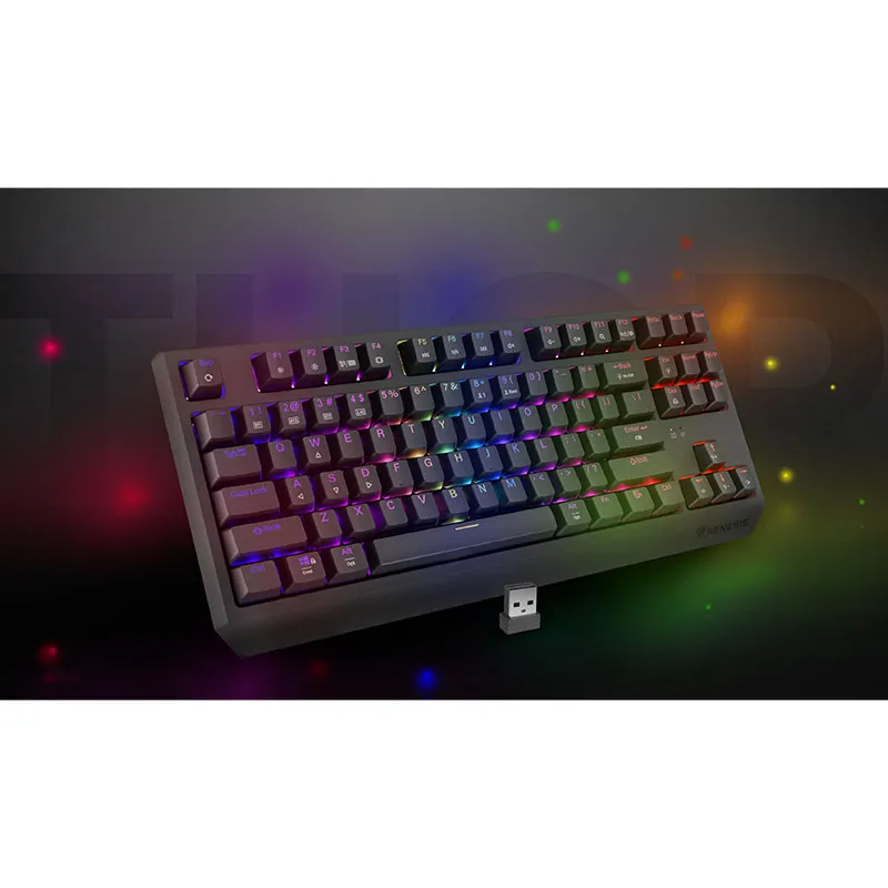 Keyboard Genesis Gaming Thor 230 TKL Wireless Mechanical RGB Black Out