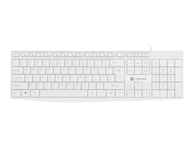 Keyboard Natec Nautilus USB White