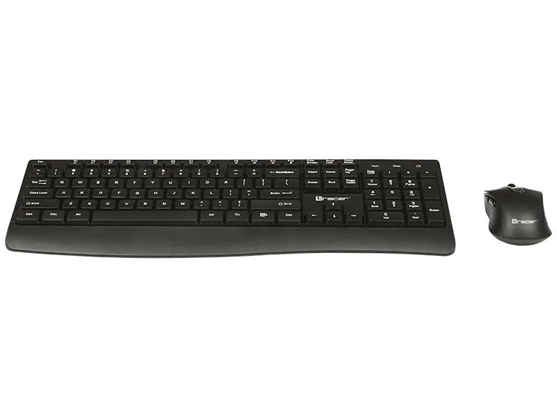 Keyboard Tracer Wireless Set Bartix 2 w/ Mouse Black