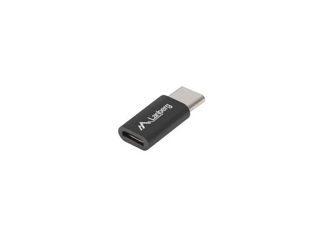 LANBERG MICRO USB TO TYPE-C ADAPTER BLACK