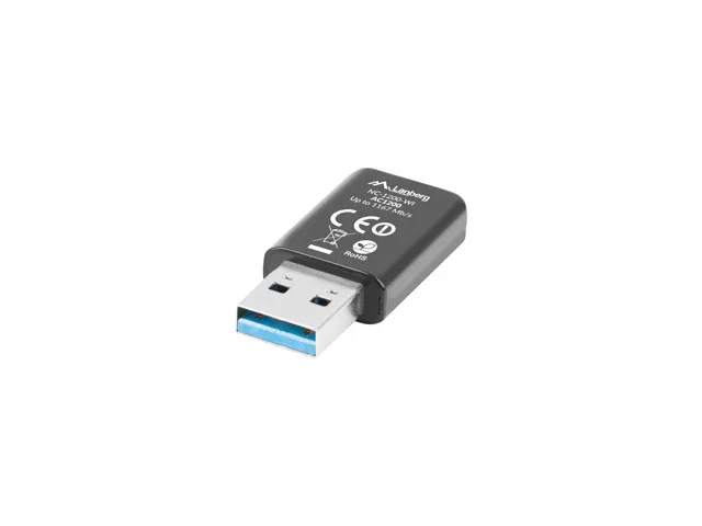 LANBERG WIRELESS AC DUAL BAND USB ADAPTER 1200Mbps