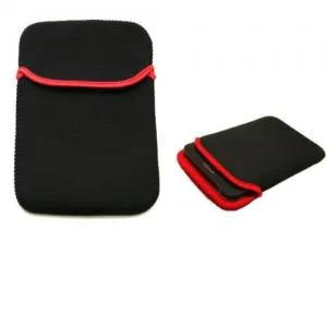 LDK TABLET SLEEVE NEOPRENE 9" BLACK/RED