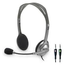 LOGITECH H110 w/MICROPHONE HEADPHONES