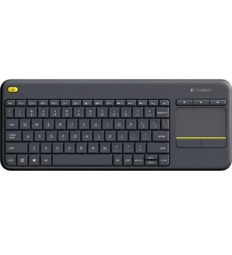LOGITECH K400 PLUS PC TO TV WIRELESS KEYBOARD BLACK