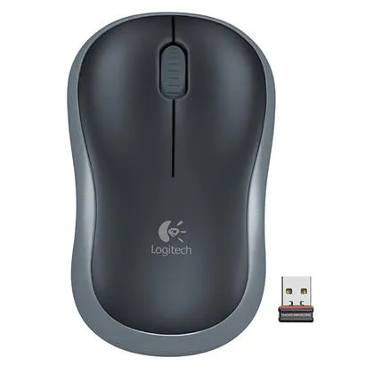 LOGITECH MOUSE CORDLESS M185 SWIFT GREY