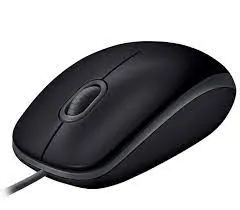Logitech Optical B110 Silent USB Black