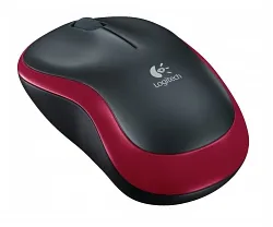 LOGITECH WIRELESS MOUSE M185 RED
