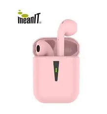 MEANIT B200 TWS EARPHONES BLUETOOTH W/MICROPHONE PINK