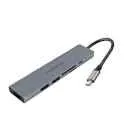 MEDIACOM C312 TYPE-C DOCKING STATION 2XUSB 3.0/HDMI 4K/SD/MICRO SD/TYP