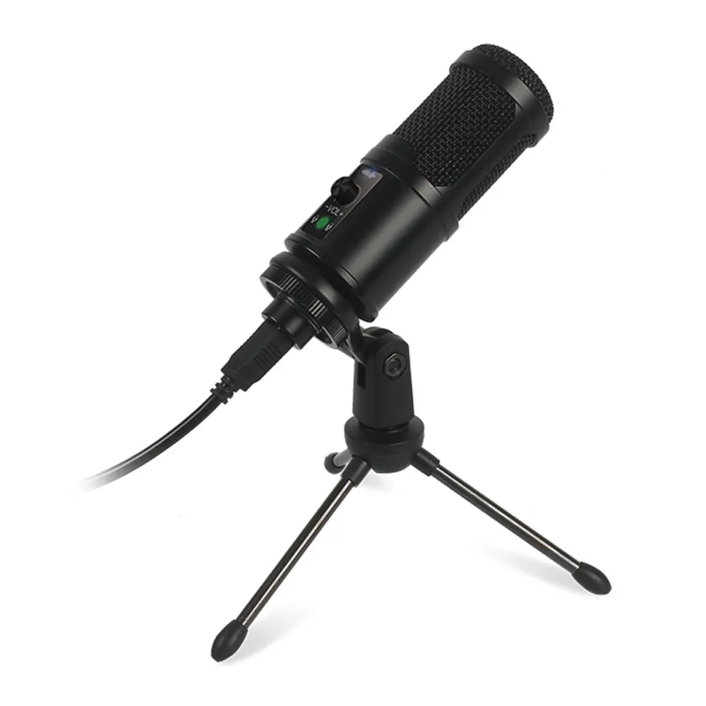 Microphone Gaming Omega Varr Tube Tripod Pop Filter