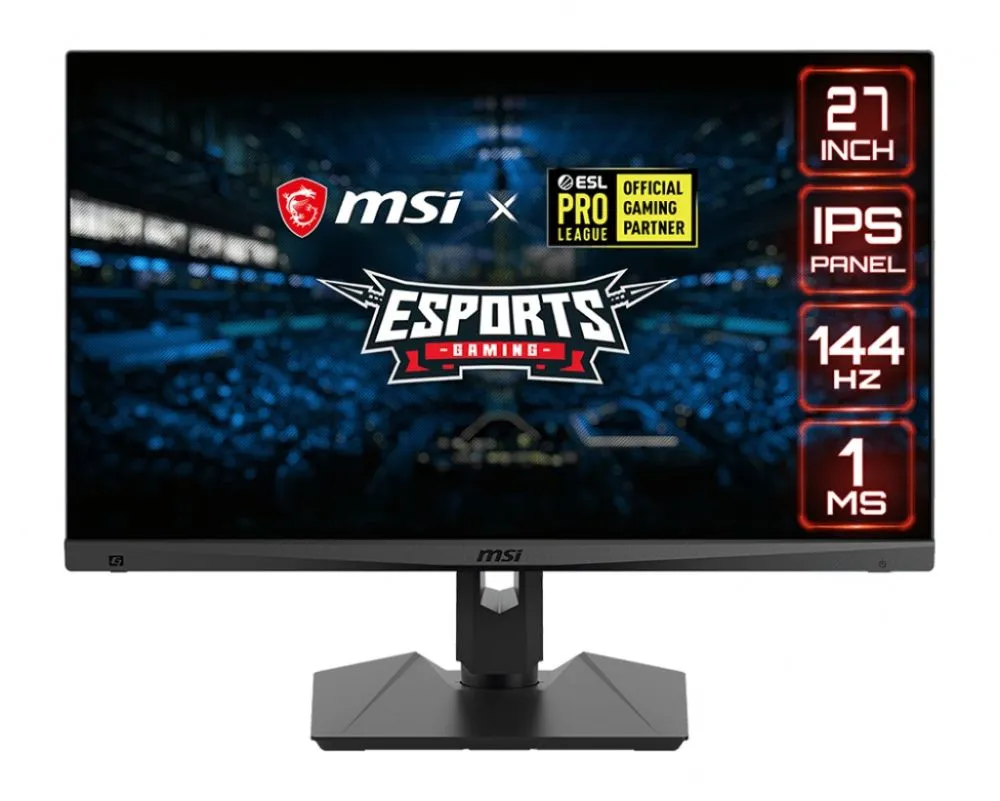 Monitor 27" MSI MAG274R LED eSports Gaming IPS, 1ms, 144Hz, FHD, HDMIx