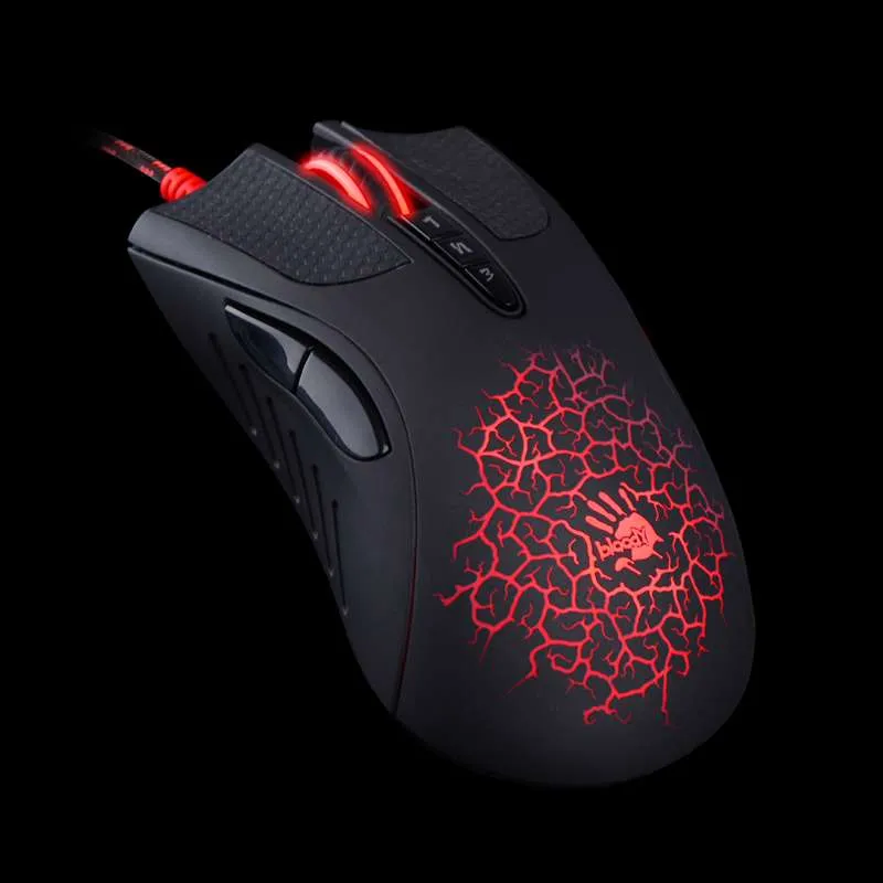 Mouse A4 A90 Bloody Gaming Light Strike Black USB