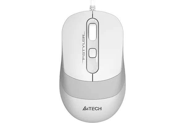 Mouse A4 FM10S Silent USB White
