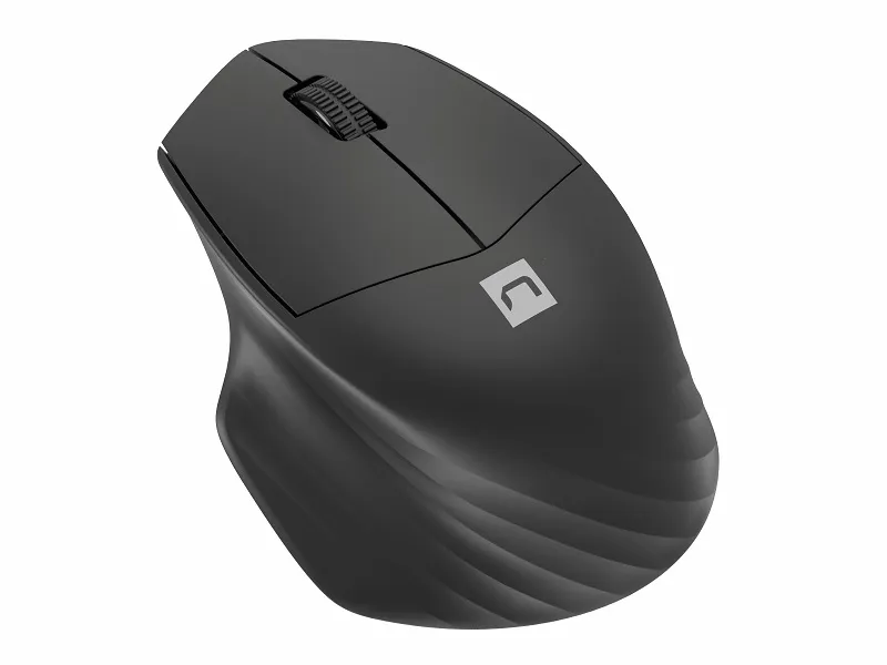 Mouse Natec Wireless Siskin 2 1600DPI Bluetooth + 2.4 GHZ Black