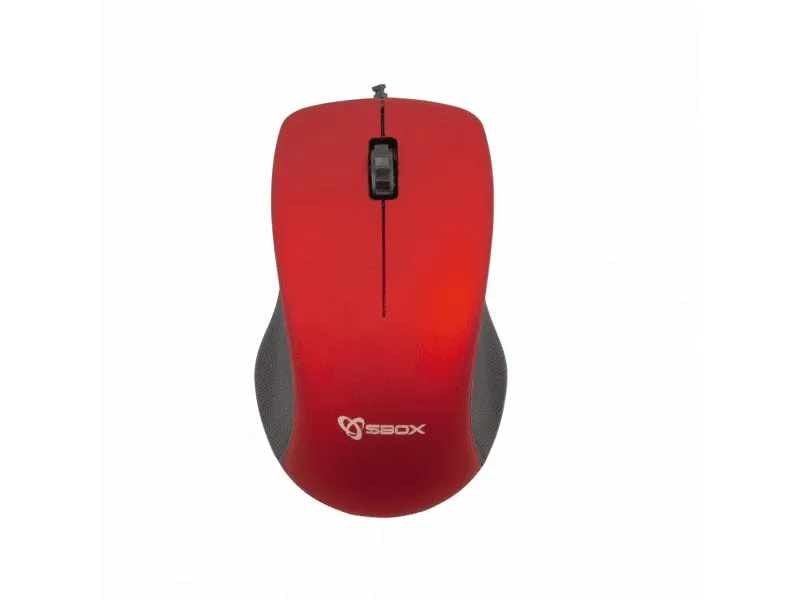 Mouse SBOX M-958 1000DPI USB Red