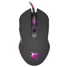 Mouse White Shark Gaming Cyrus 3200dpi Black RGB