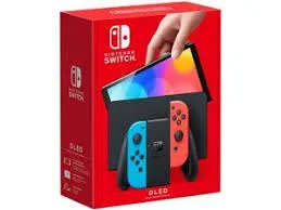 NINTENDO SWITCH OLED CONSOLE RED AND BLUE EU