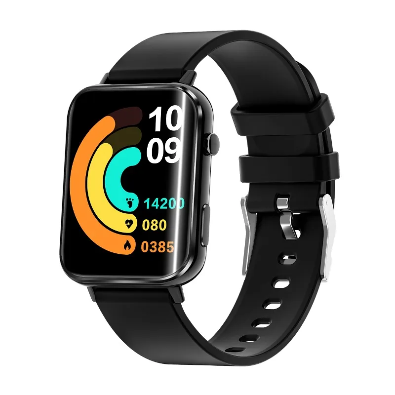 North Edge Healthcare Watch G19 Black with Heart Rate, Blood Pressure,