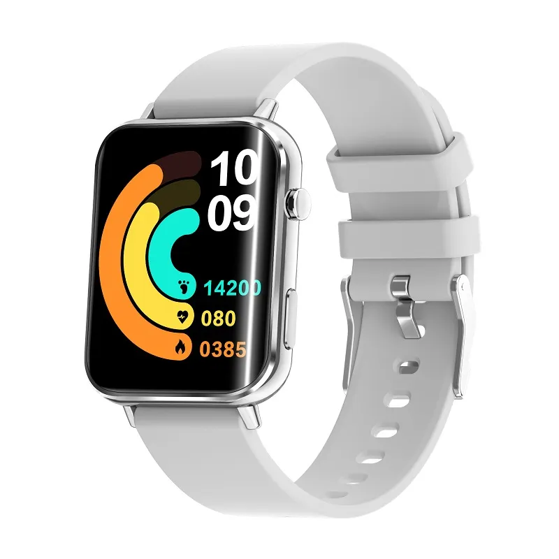 North Edge Healthcare Watch G19 Silver with Heart Rate, Blood Pressure