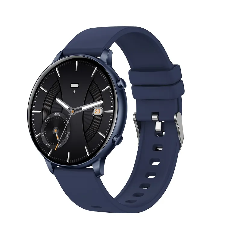 North Edge Healthcare Watch G28 Blue with Heart Rate, Blood Pressure,