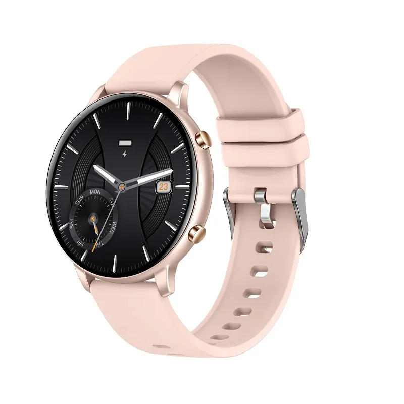 North Edge Healthcare Watch G28 Pink with Heart Rate, Blood Pressure,