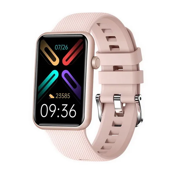 NORTH EDGE HEALTHCARE WATCH HT5 PLUS PINK W/BLOOD PRESSURE, HEART RATE