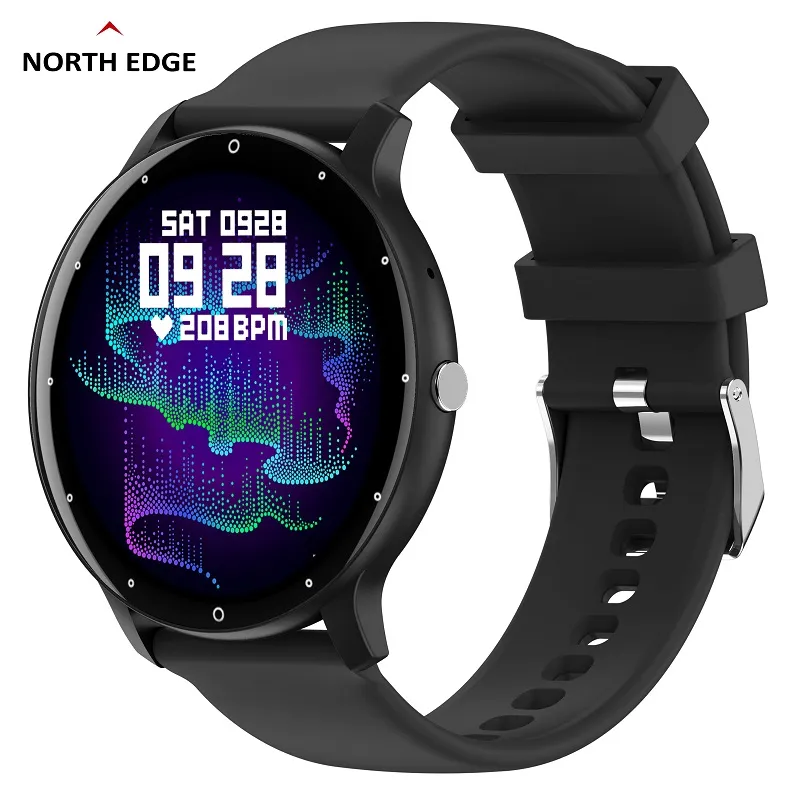 North Edge Healthcare Watch NL02C Pro Black with Blood Pressure, Heart
