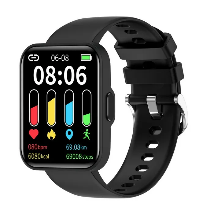 North Edge Healthcare Watch NL21 Black with Heart Rate, Multi Sport