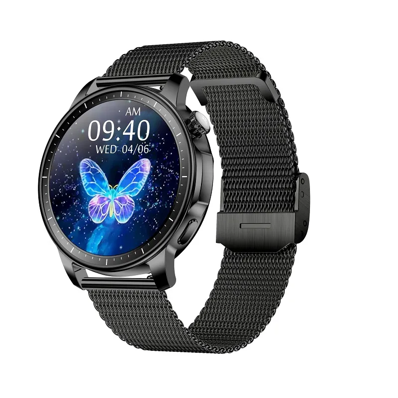 North Edge Healthcare Watch V65 Black with Heart Rate, Blood Pressure,