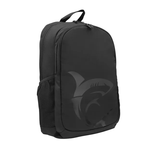 NOTEBOOK BACKPACK WHITE SHARK SCOUT 15.6" BLACK