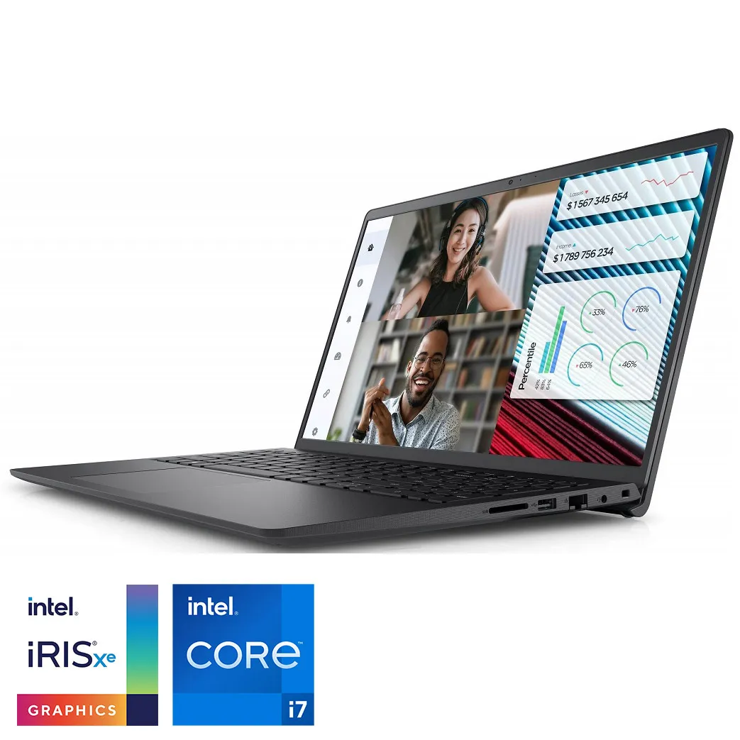 Notebook Dell Vostro 3520 i7-1255U 16GB/512GB/Intel Iris XE/15.6" FHD