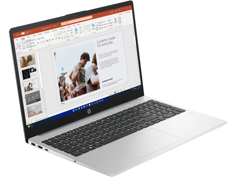 Notebook HP 255 G10 Ryzen5 7530U 16GB/512GB/15.6" FHD/BacklitKb/Silver