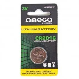 OMEGA BATERIES CR2016 1 BLISTER