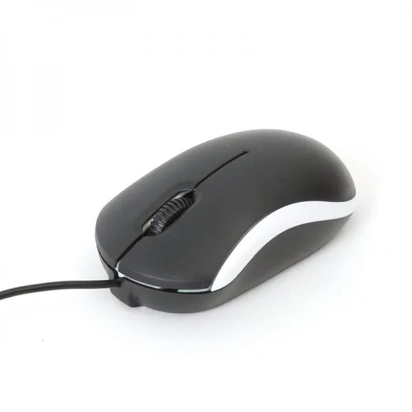 OMEGA MOUSE OM-07VW 3D Optical Black/White 1000DPI USB