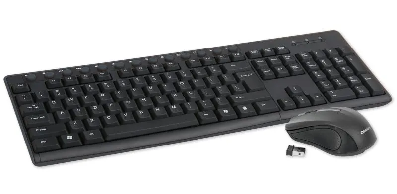 OMEGA OKM071B WIRELESS MULTIMEDIA KEYBOARD w/MOUSE