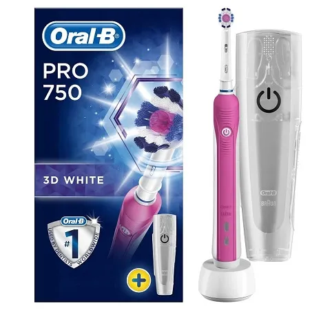 ORAL B POWER PRO 750 PINK