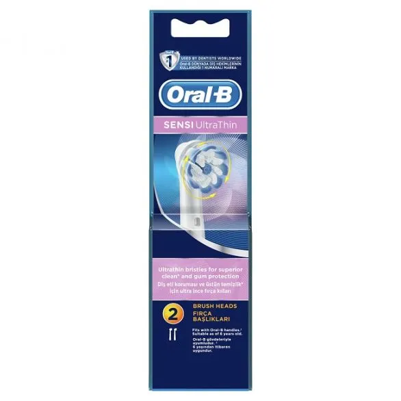 ORAL B REFILL SENSITIVE ULTRA THIN D100 РЕЗЕРВНА ЧЕТКА ЗА ЗАБИ