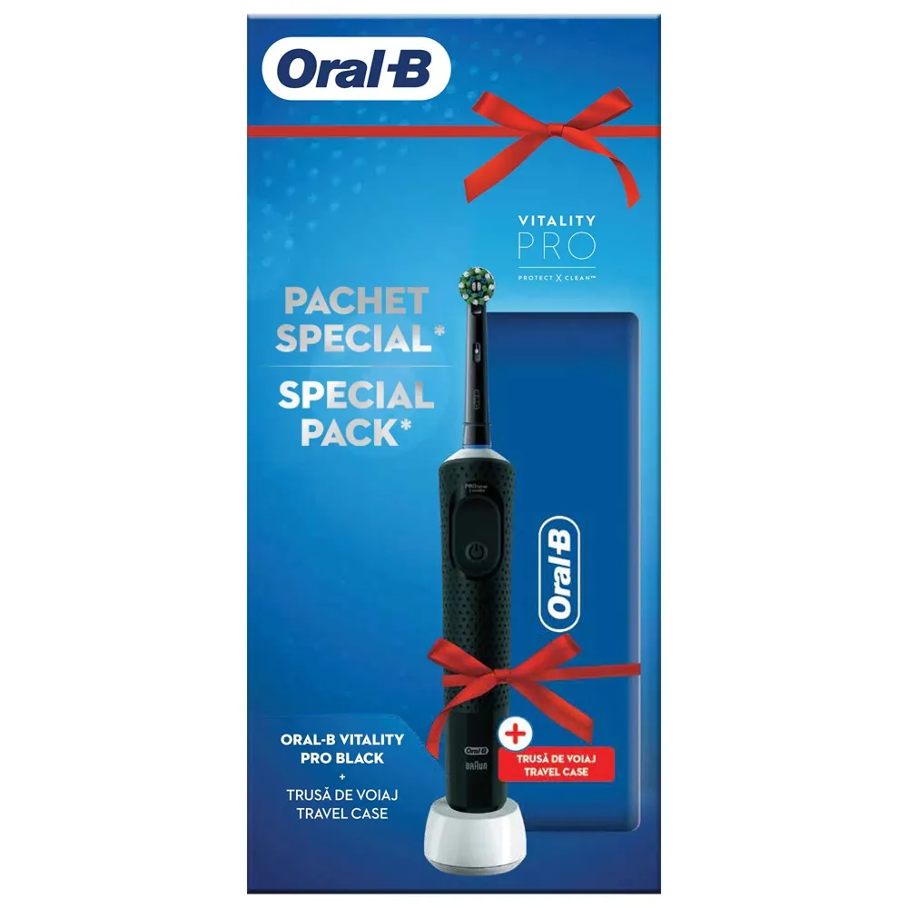 ORAL B VITALITY PRO BLACK GIFTBOX