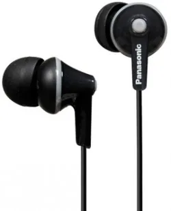 PANASONIC RP-HJE125E-K EARPHONES W/MIC BLACK