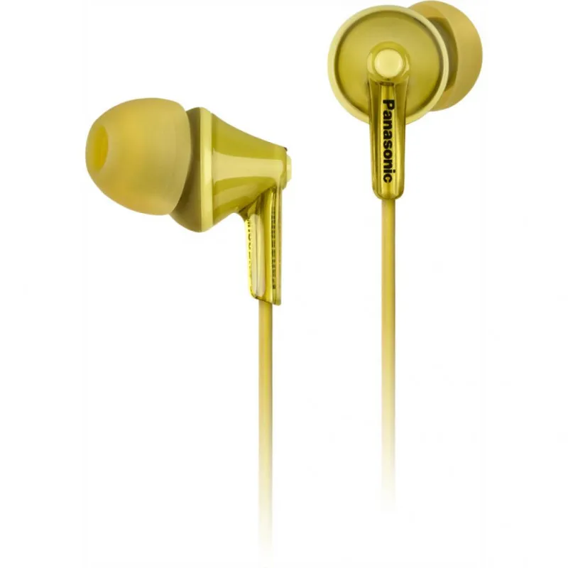 PANASONIC RP-HJE125E-Y EARPHONES W/MIC YELLOW