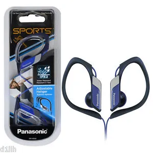 PANASONIC RP-HS34E-A SPORT EARPHONES BLUE