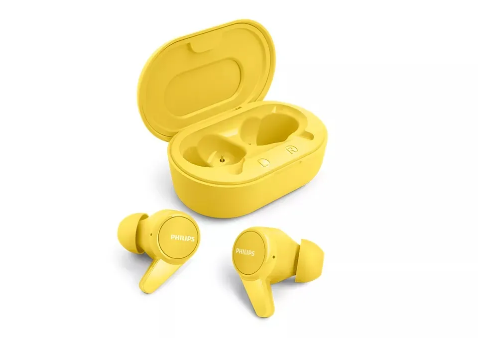 PHILIPS EARBUDS TAT1207 BLUETOOTH TRUE WIRELESS YELLOW