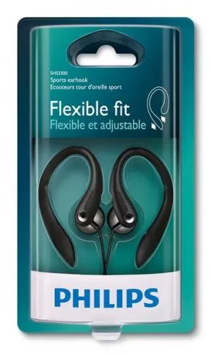 PHILIPS SHS3300BK/10 EARHOOK HEADPHONES