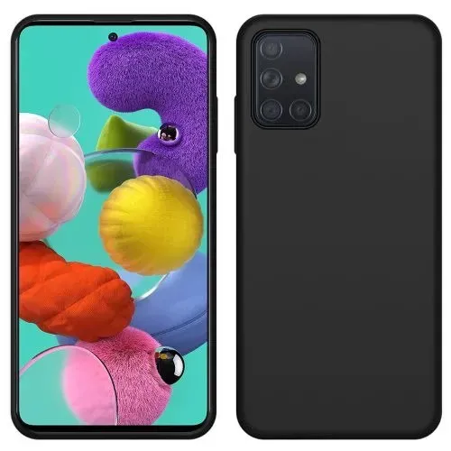 SAMSUNG CASE FOR GALAXY A31 SILICONE COVER BLACK