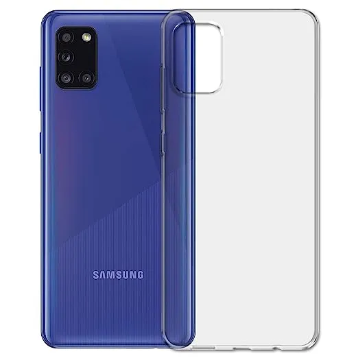 SAMSUNG CASE FOR GALAXY A31 SILICONE COVER TRANSPARENT