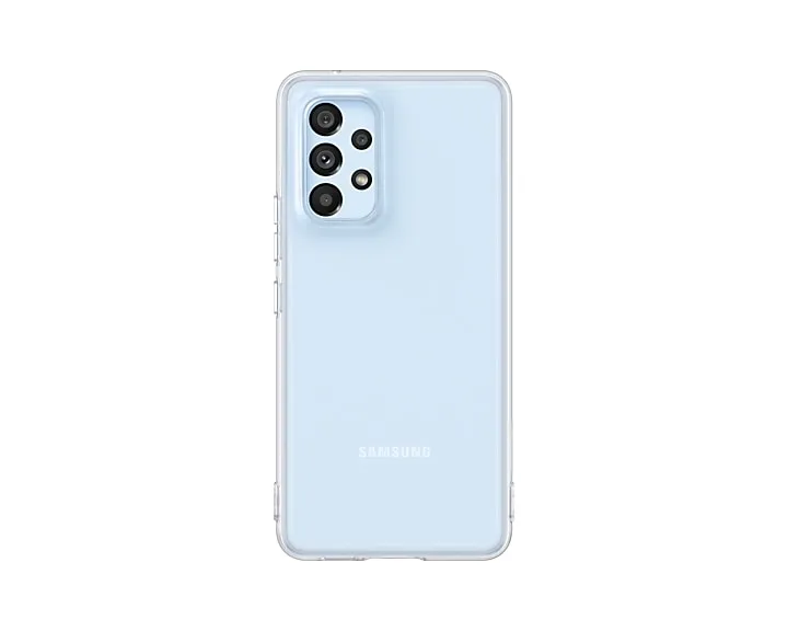 SAMSUNG GALAXY A33 CLEAR SILICONE COVER