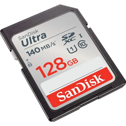SANDISK 128GB ULTRA SDXC 140MB/s CLASS 10 UHS-I